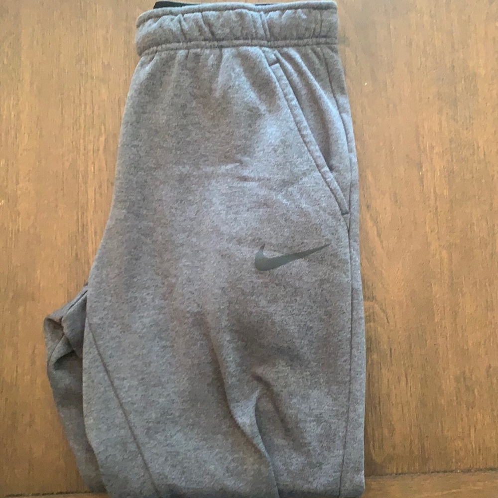 Nike Grey Jogger Sweat Pants. Size Medium